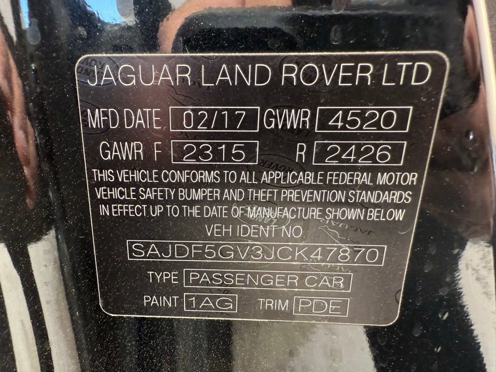 Used 2018 Jaguar F-TYPE 400 Sport RWD image 28