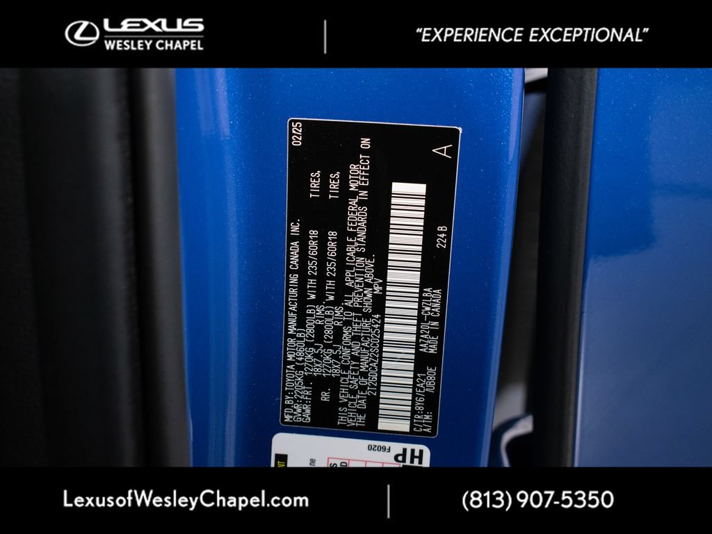 Used 2025 Lexus NX 250 FWD w/ Towing Package (2000 Lbs) image 40