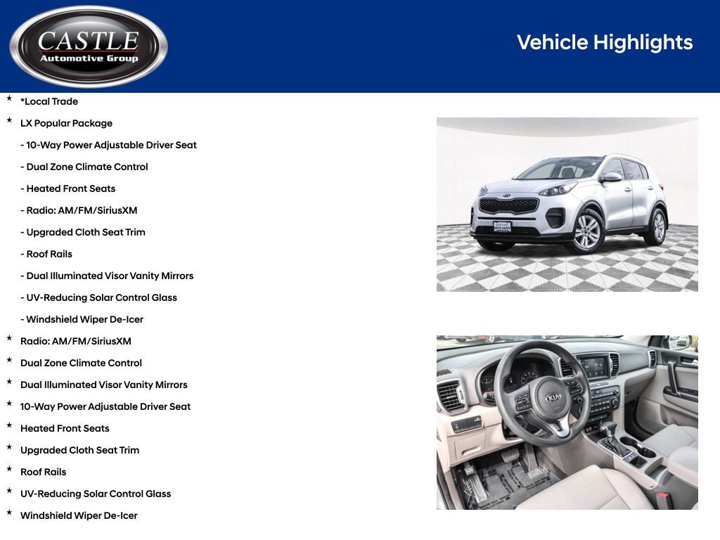 Used 2019 Kia Sportage LX w/ LX Popular Package image 4