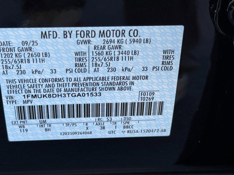 New 2026 Ford Explorer Active image 18