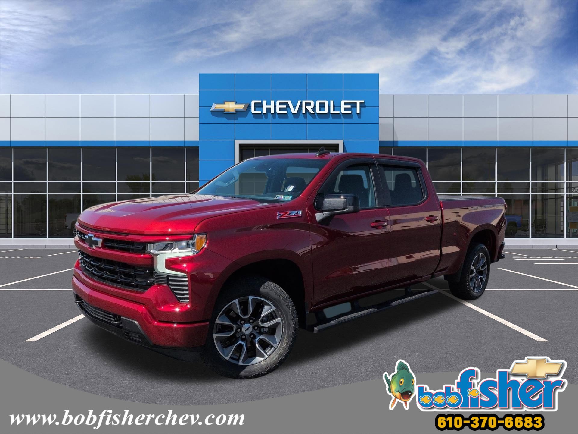 Certified 2023 Chevrolet Silverado 1500 RST w/ Z71 Off-Road Package AWD/4WD image 1