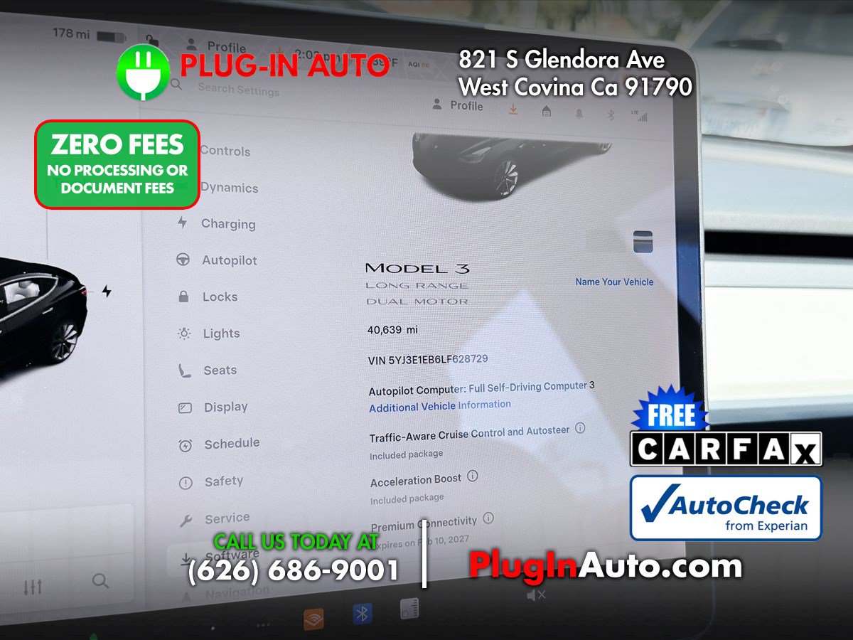 Used 2020 Tesla Model 3 Long Range AWD/4WD image 31