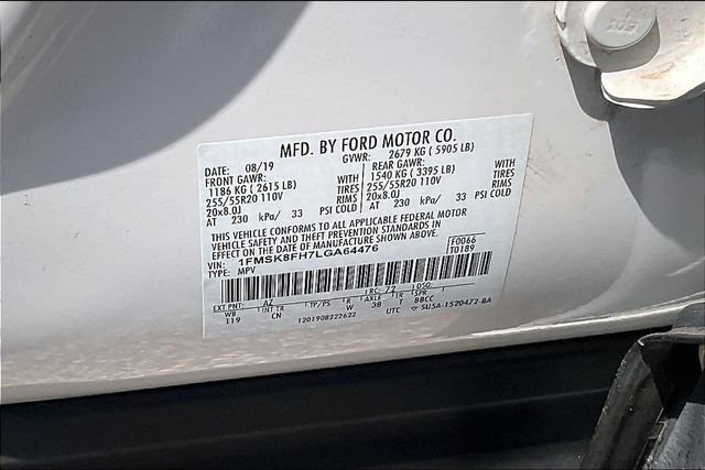 Used 2020 Ford Explorer Limited AWD/4WD image 33