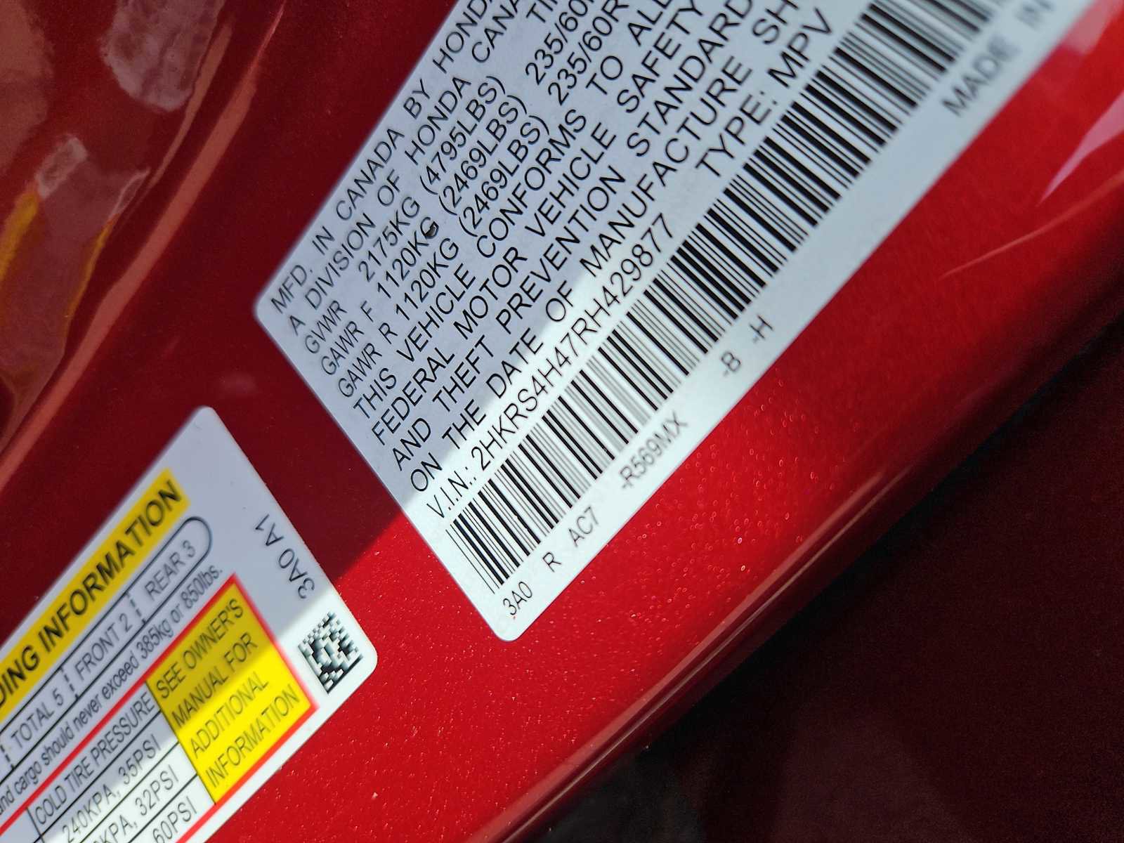 Certified 2024 Honda CR-V EX image 14