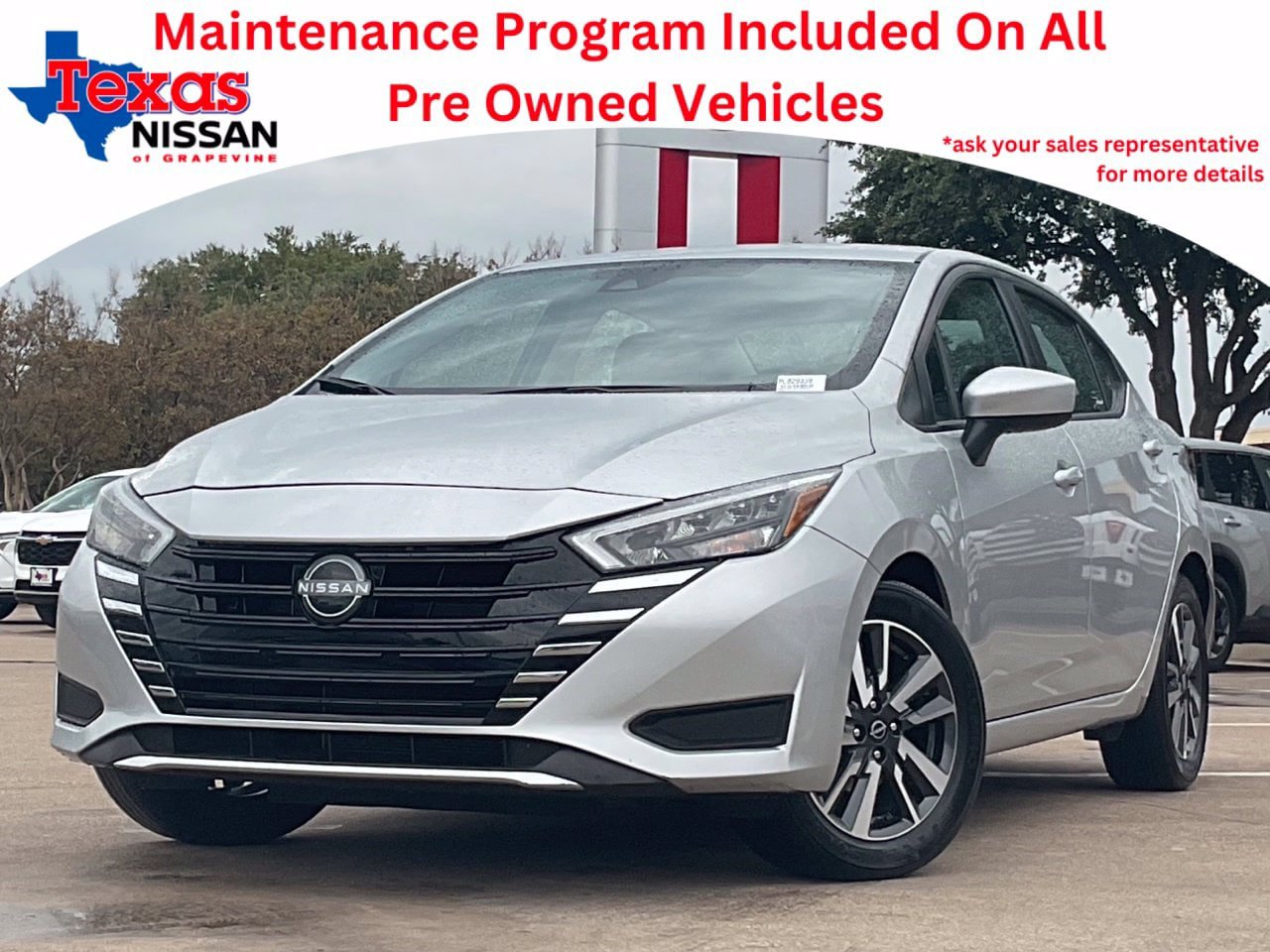 Used 2025 Nissan Versa SV FWD image 1