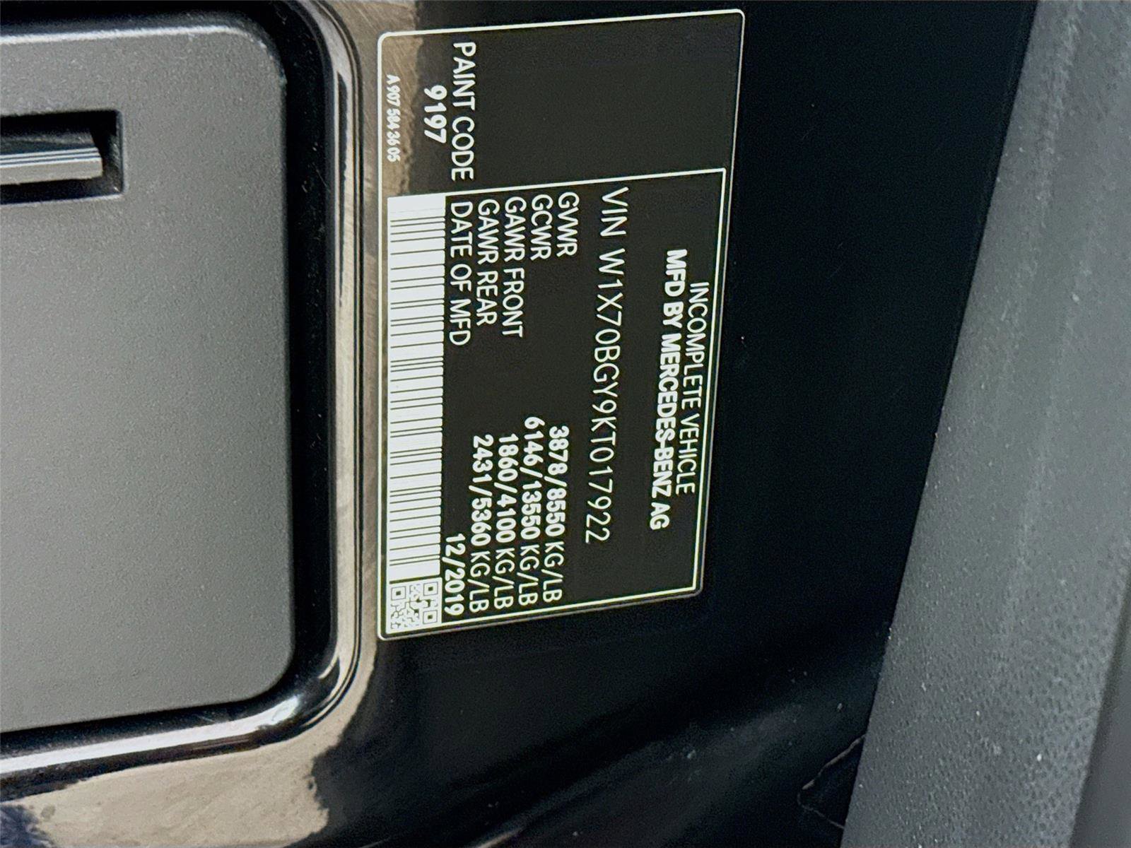 Used 2019 Mercedes-Benz Sprinter 1500 w/ Premium Plus Package image 21