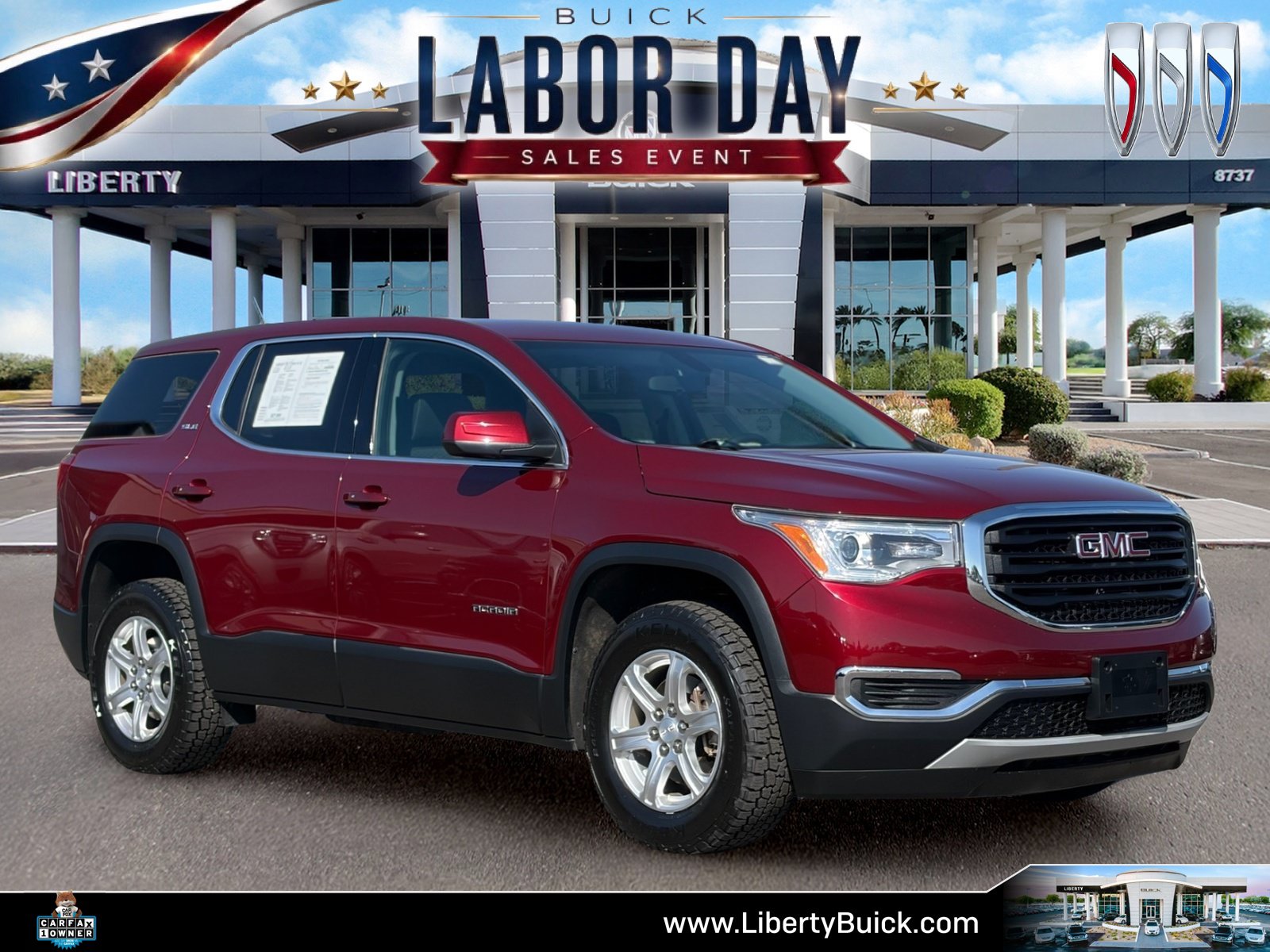 Used 2018 GMC Acadia SLE FWD image 1