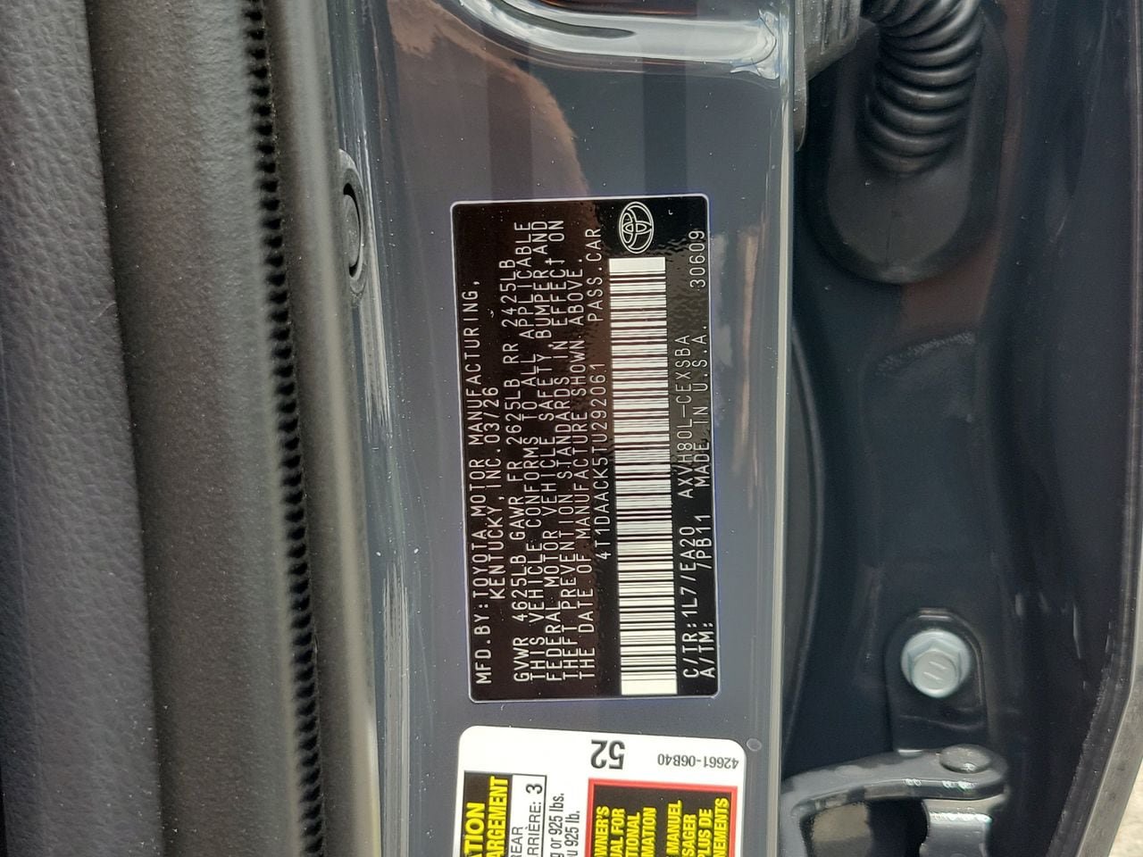 Used 2026 Toyota Camry SE FWD image 33