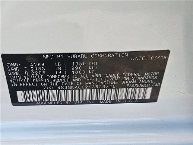 Used 2019 Subaru Impreza 2.0i Premium AWD/4WD image 23