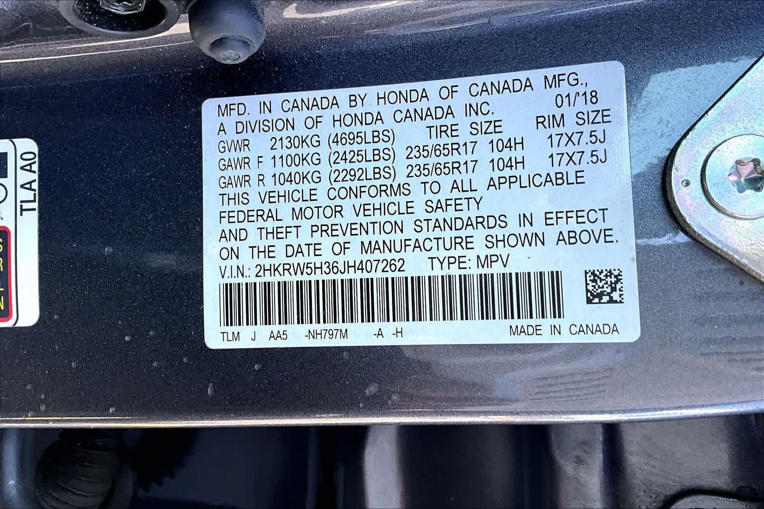 Used 2018 Honda CR-V LX image 36