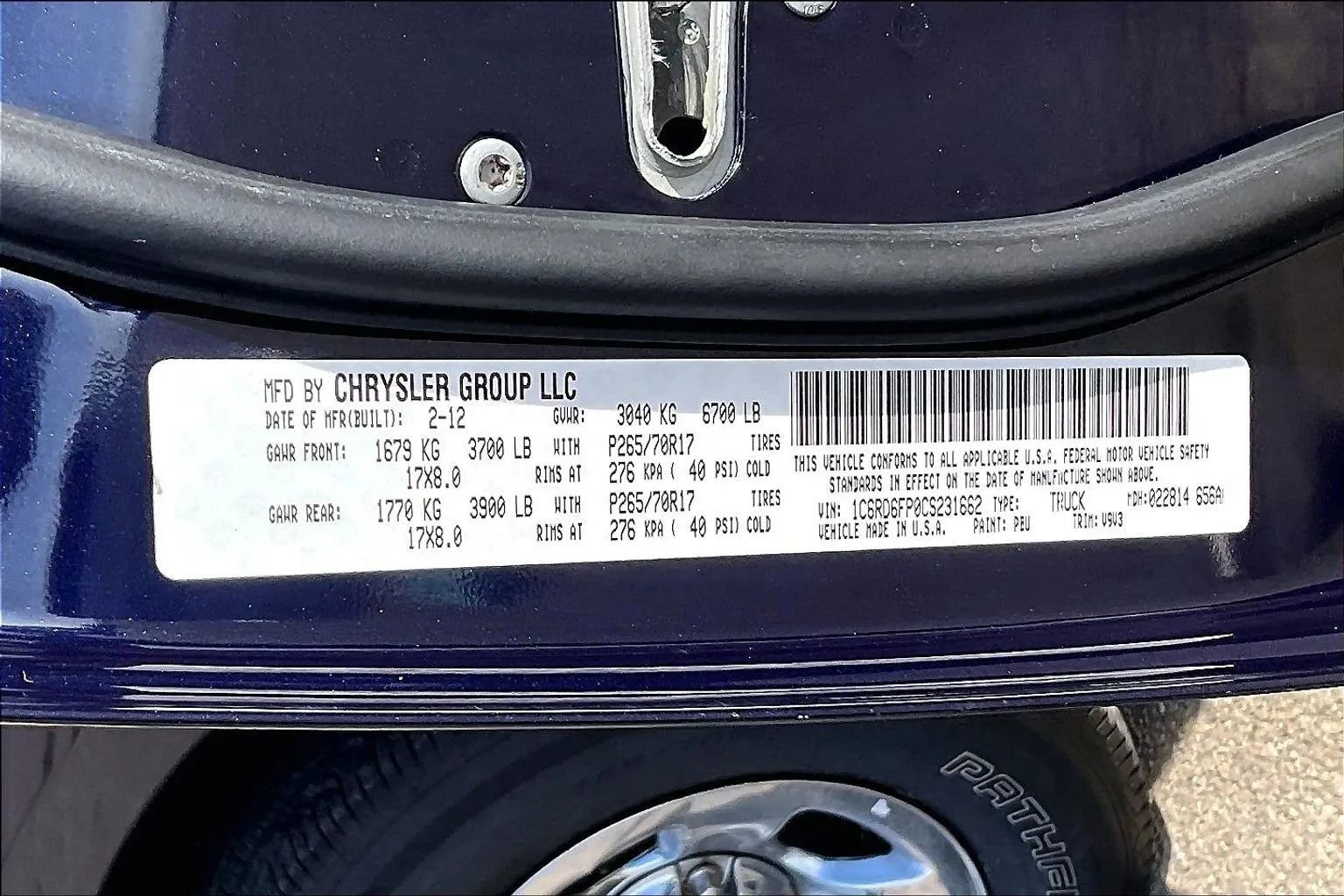 Used 2012 RAM 1500 Tradesman w/ ST Popular Equipment Group RWD image 21