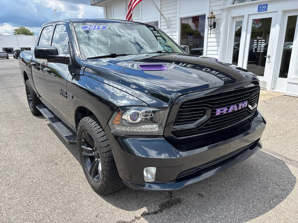 Used 2018 RAM 1500 Sport w/ Sport Premium Group AWD/4WD image 3
