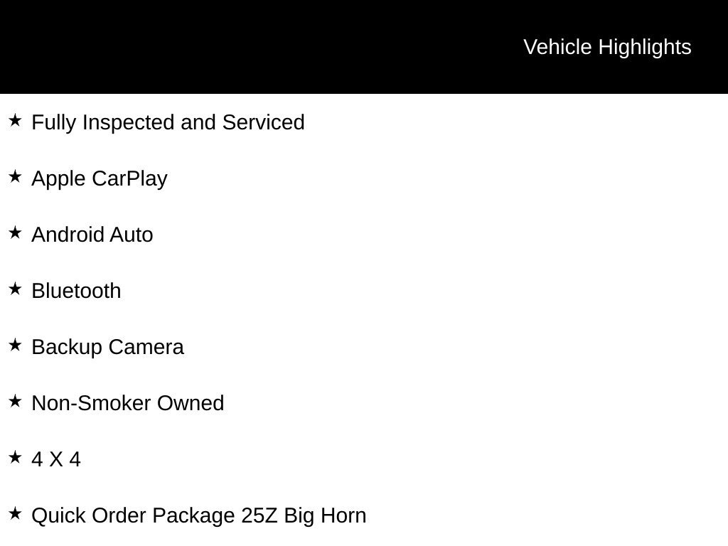 Used 2020 RAM 1500 Big Horn AWD/4WD image 3
