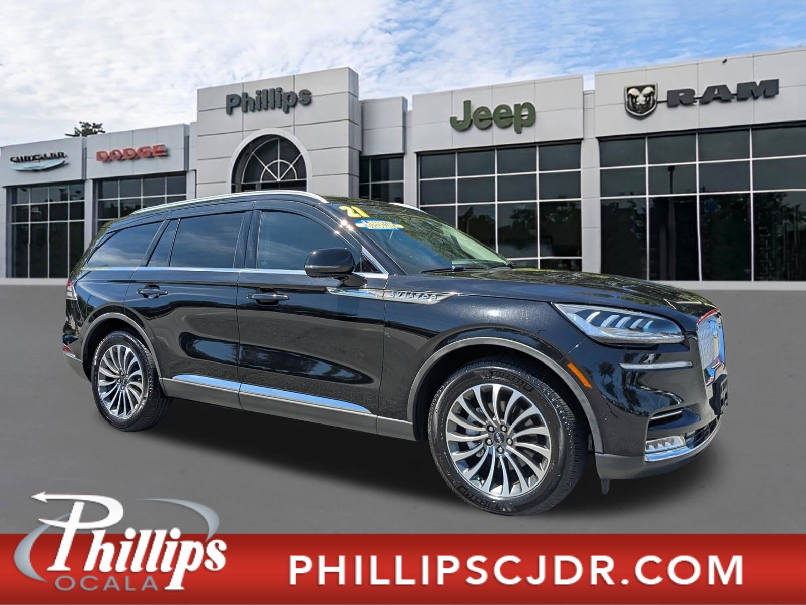 Used 2021 Lincoln Aviator Reserve w/ Equipment Group 201A AWD/4WD image 1