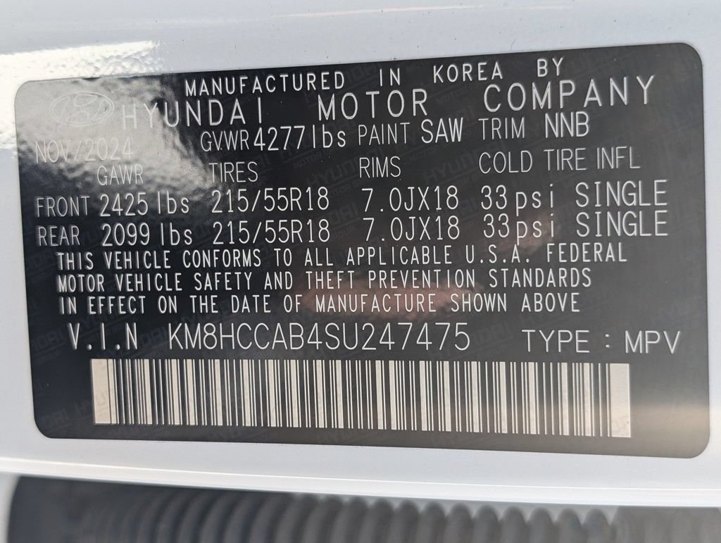 New 2025 Hyundai Kona SEL AWD/4WD image 56