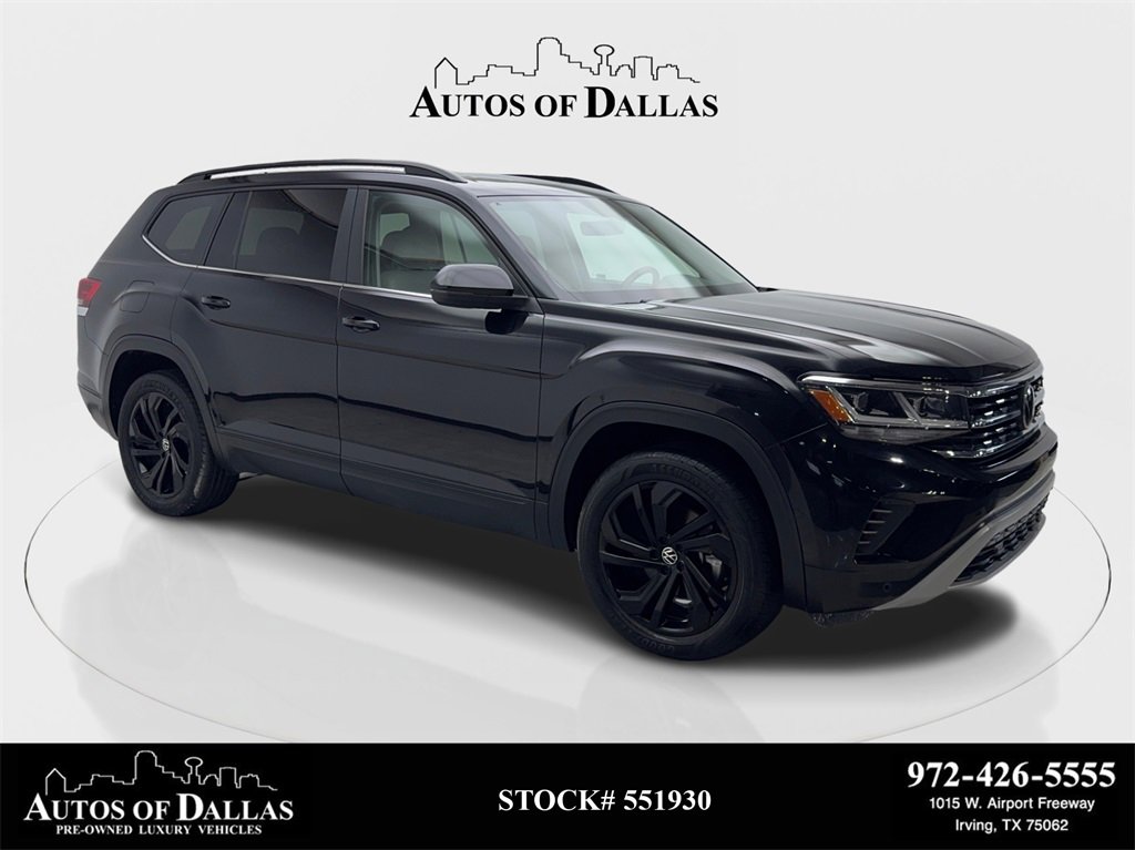 Used 2022 Volkswagen Atlas SE w/ Panoramic Sunroof Package