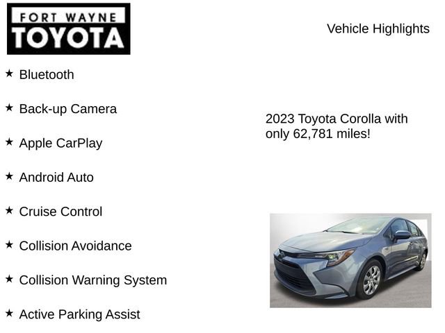 Used 2023 Toyota Corolla LE image 7