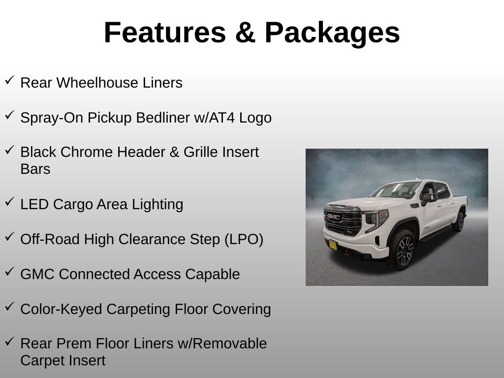 Used 2024 GMC Sierra 1500 AT4 w/ Technology Package image 17