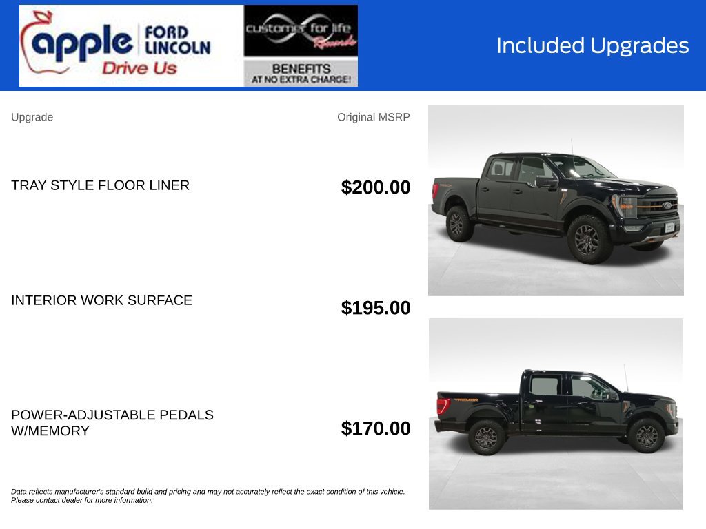 Certified 2023 Ford F150 Tremor w/ Trailer Tow Package AWD/4WD image 5
