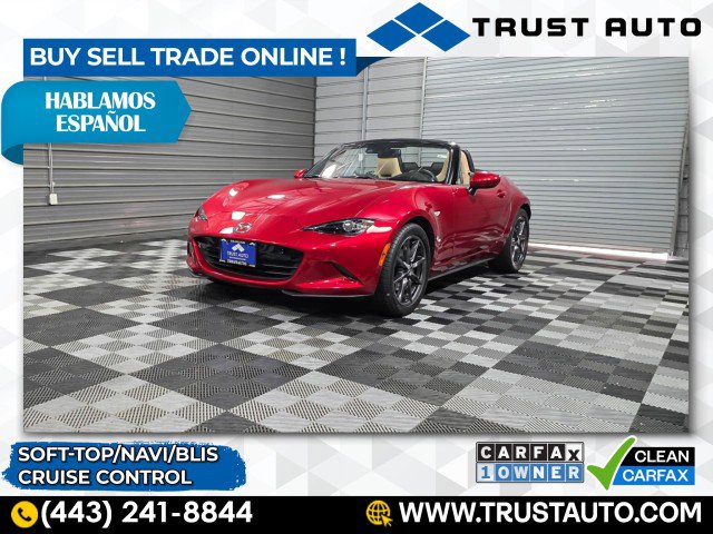 Used 2016 MAZDA MX-5 Miata Grand Touring