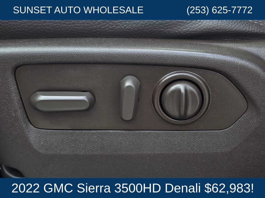 Used 2022 GMC Sierra 3500 Denali w/ Denali Ultimate Package AWD/4WD image 28