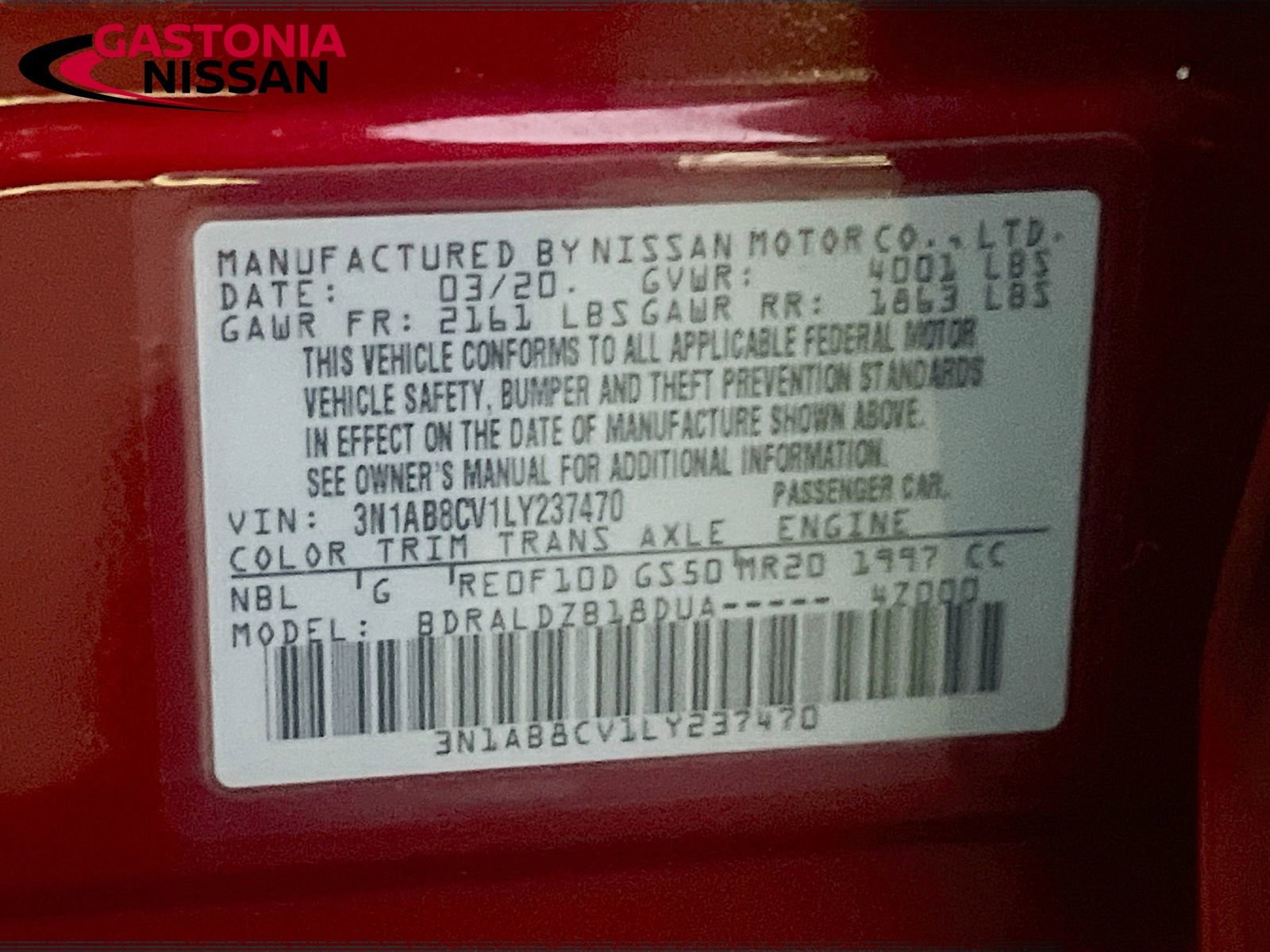 Used 2020 Nissan Sentra SV image 39