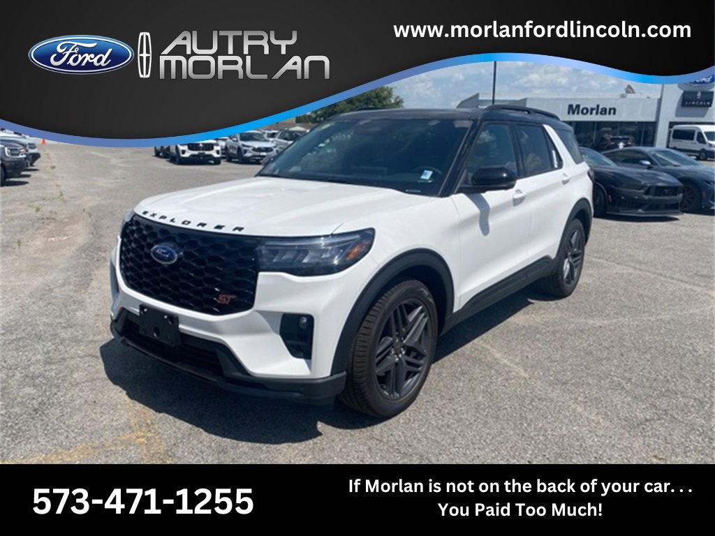 New 2025 Ford Explorer ST w/ Sun And Sound Package