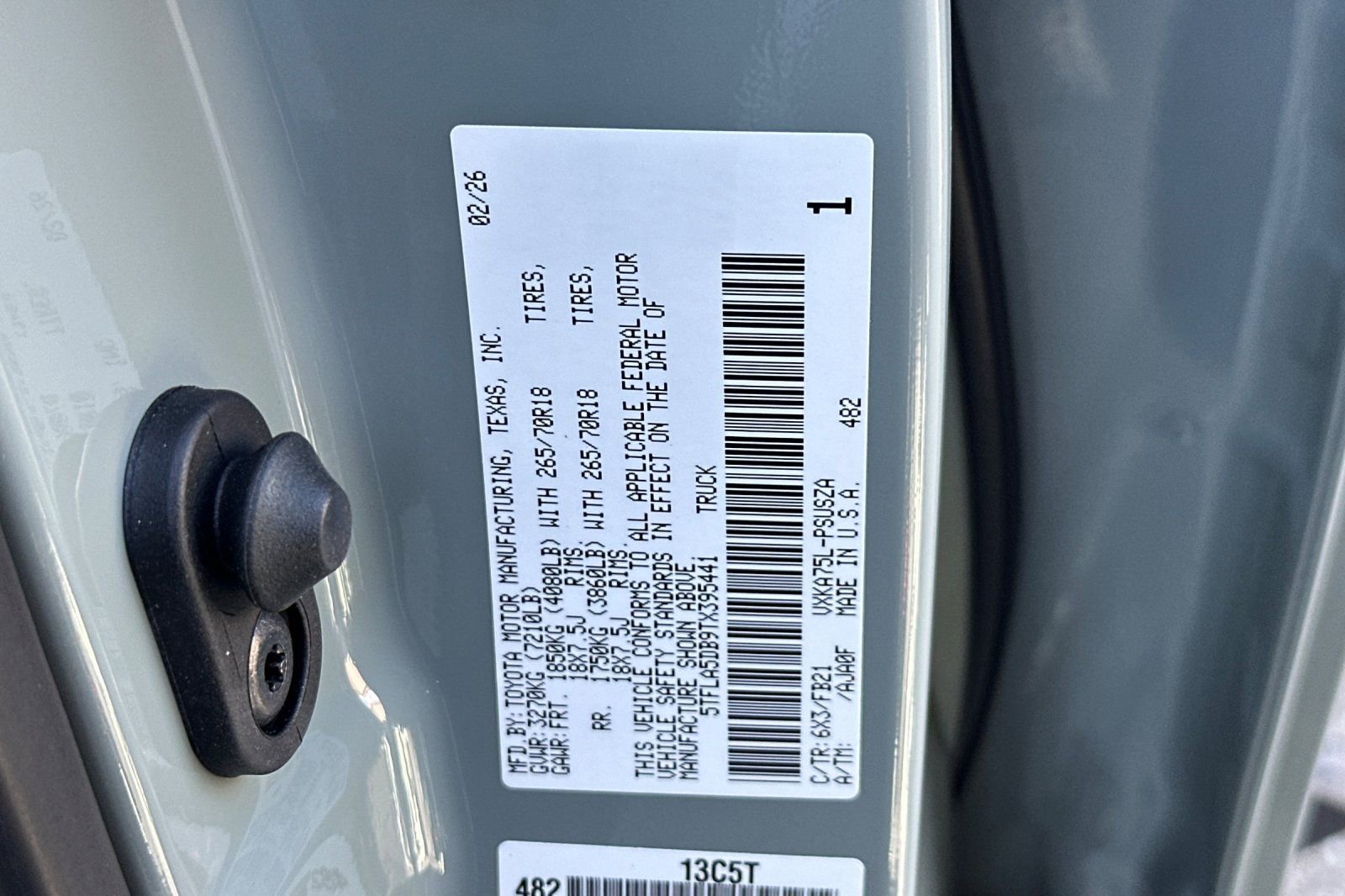 New 2026 Toyota Tundra SR5 AWD/4WD image 33