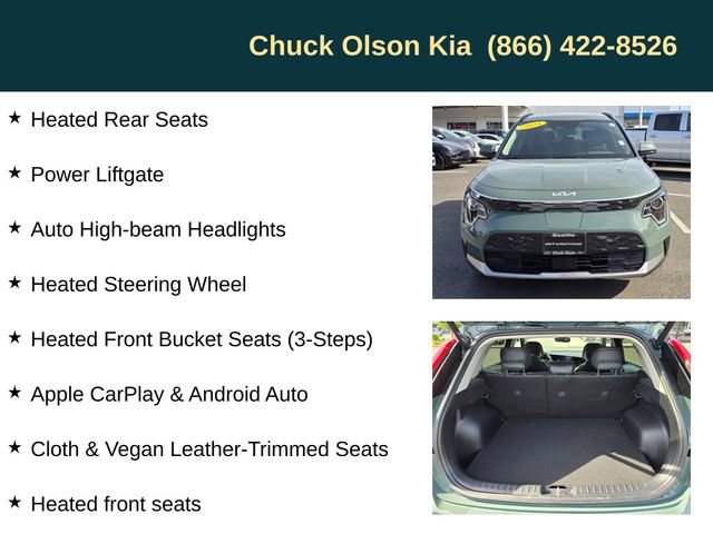 Certified 2024 Kia Niro Wind w/ Wind Preserve Package FWD image 10