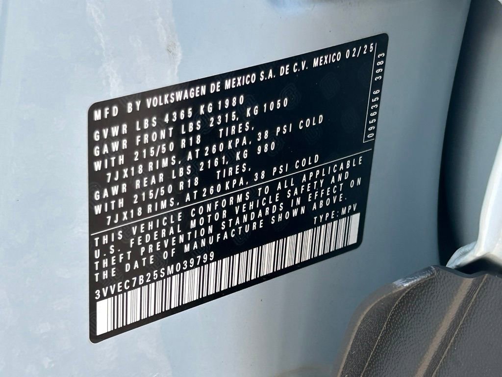 Used 2025 Volkswagen Taos SE image 66