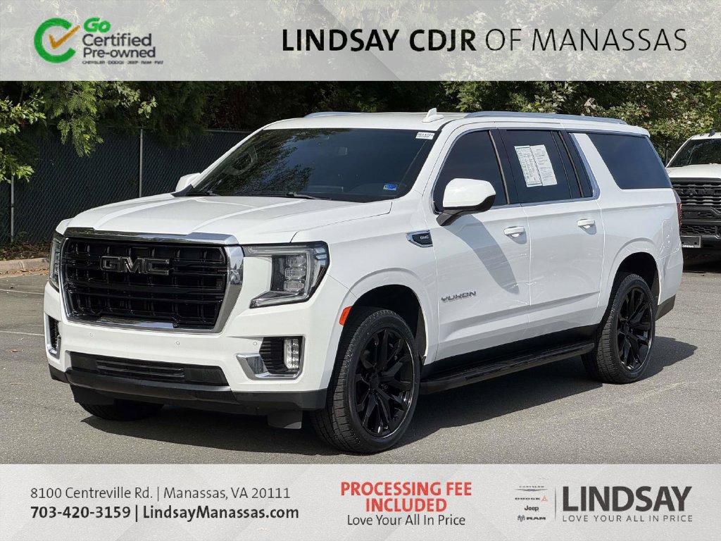 Used 2022 GMC Yukon XL SLE w/ Gmc Pro Safety Plus Package AWD/4WD image 4