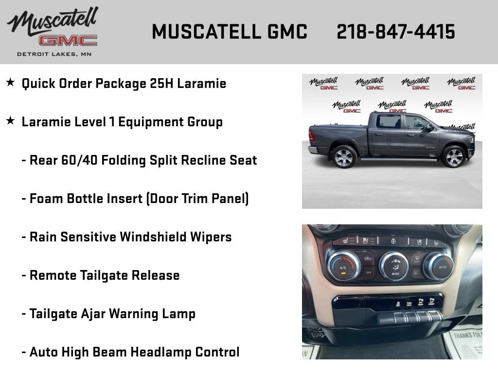 Used 2020 RAM 1500 Laramie AWD/4WD image 6