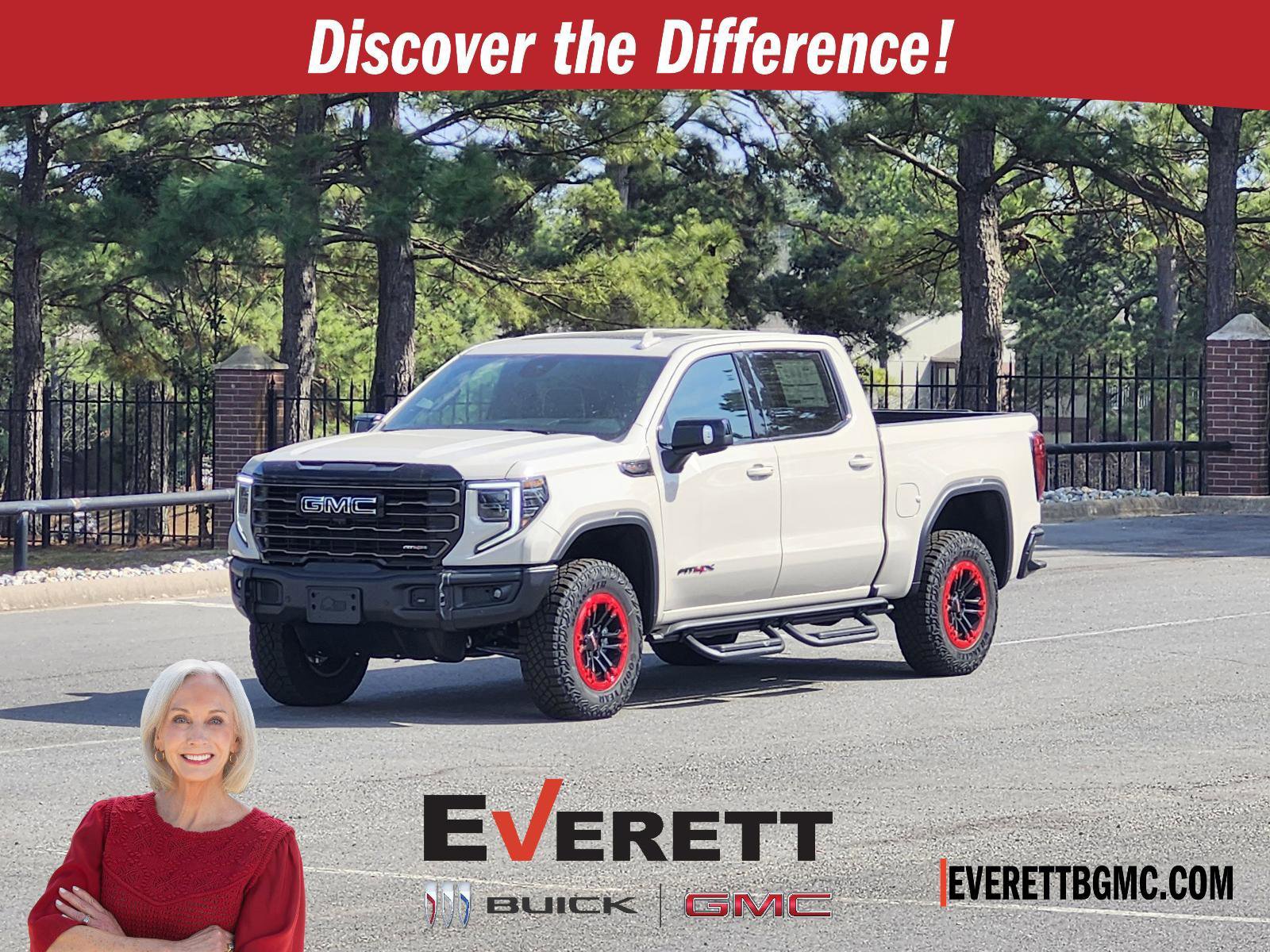 New 2026 GMC Sierra 1500 AT4X w/ LPO, Black Badging Package