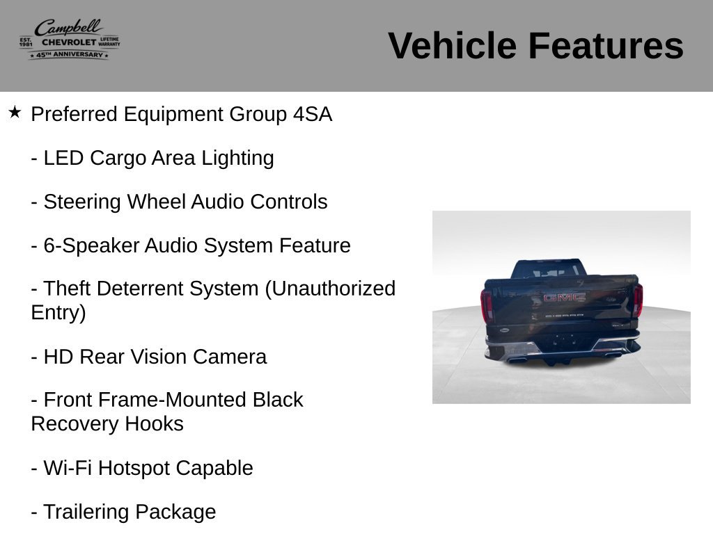 Used 2025 GMC Sierra 1500 SLT w/ SLT Premium Package AWD/4WD image 21