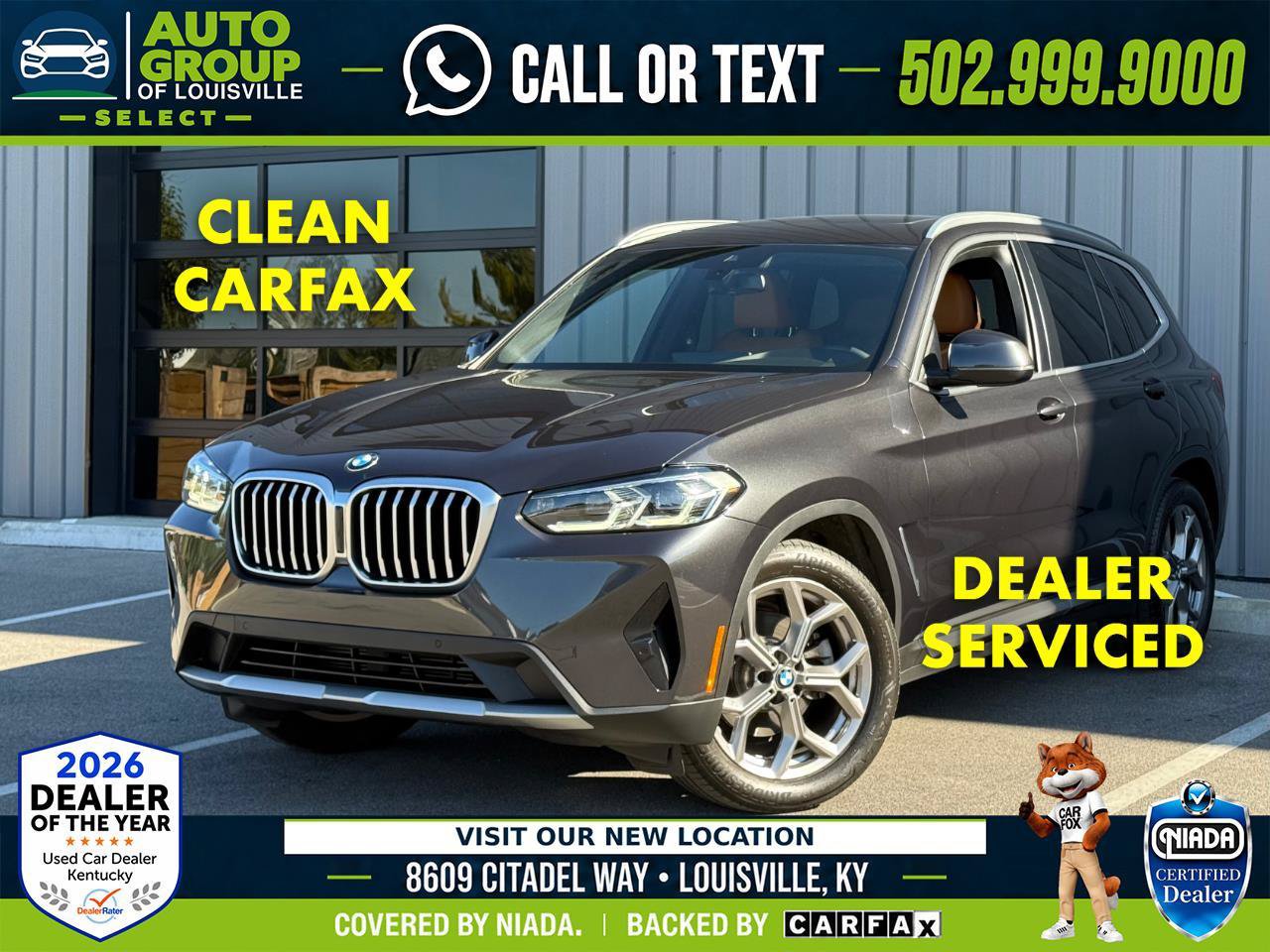 Used 2022 BMW X3 xDrive30i w/ Premium Package 2