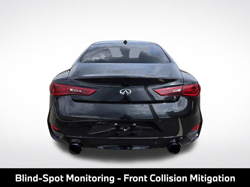 Used 2018 INFINITI Q60 Red Sport 400 w/ Sensory Package 3.0T Sport RWD image 8