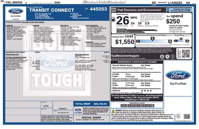 Used 2020 Ford Transit Connect XL image 6