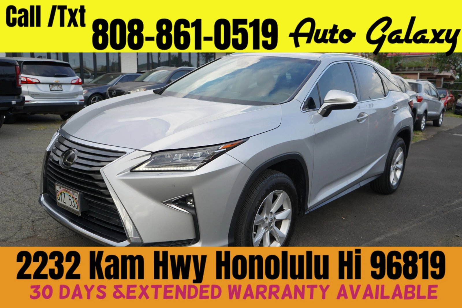Used 2016 Lexus RX 350 FWD image 1