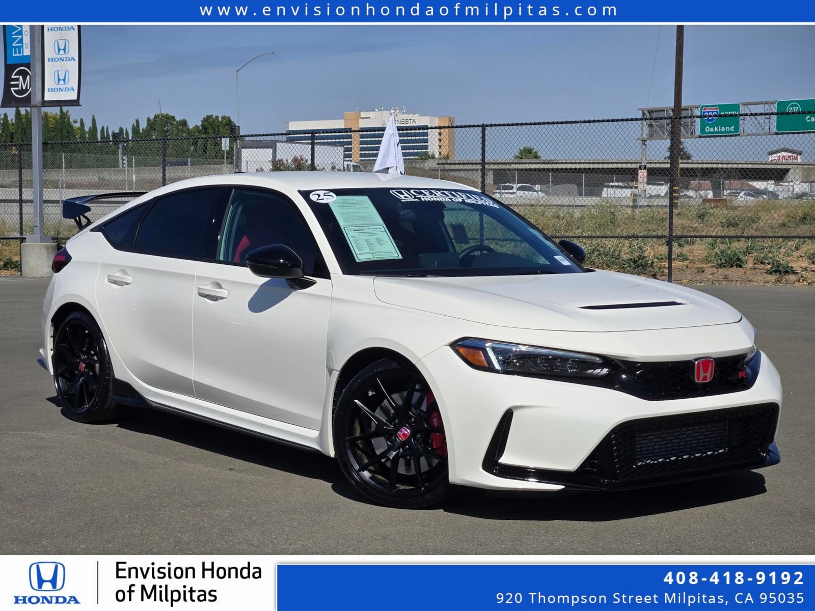 Certified 2025 Honda Civic Type R