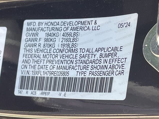 Used 2024 Honda Civic EX-L image 29