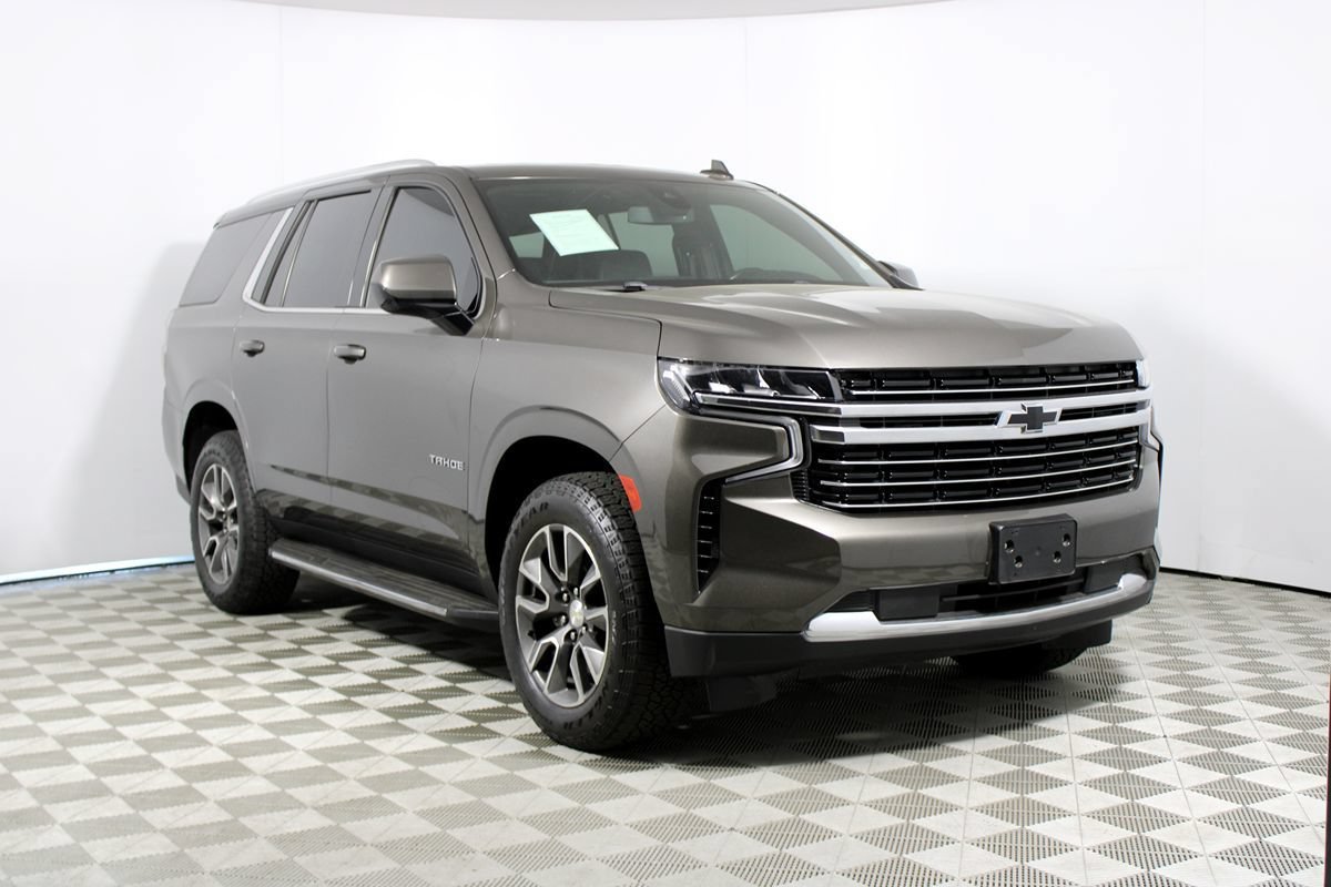 Used 2021 Chevrolet Tahoe LT w/ Rear Media and Nav Package RWD image 39