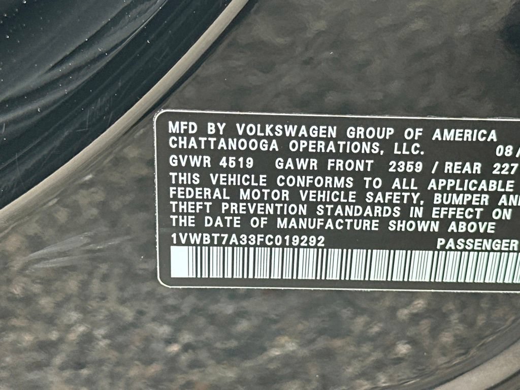 Used 2015 Volkswagen Passat 1.8T SE FWD image 33