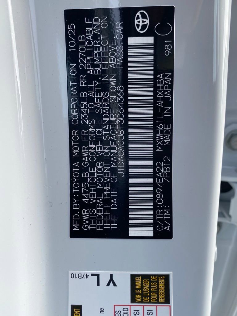 New 2026 Toyota Prius Plug-In Hybrid FWD image 21