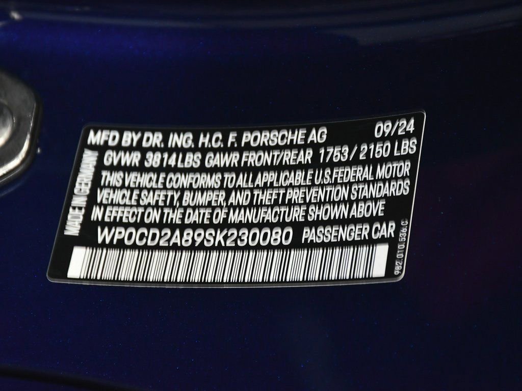 Used 2025 Porsche 718 Boxster GTS image 19