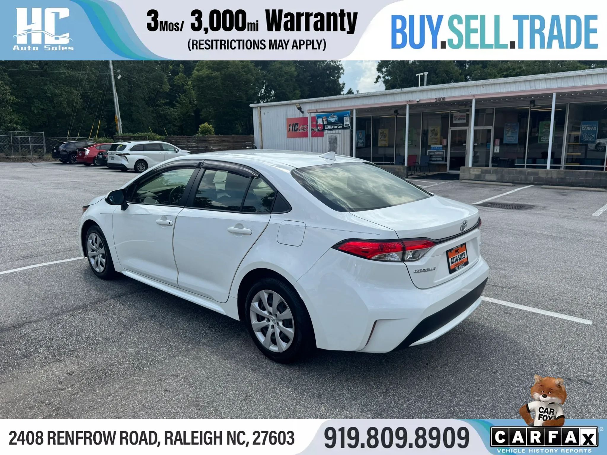Used 2022 Toyota Corolla LE FWD image 3