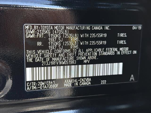 Used 2019 Toyota RAV4 Adventure image 28