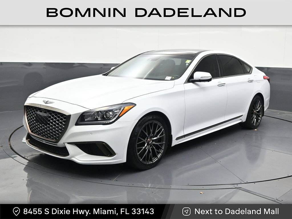 Used 2019 Genesis G80 3.8 w/ Sport Package 02 RWD image 1