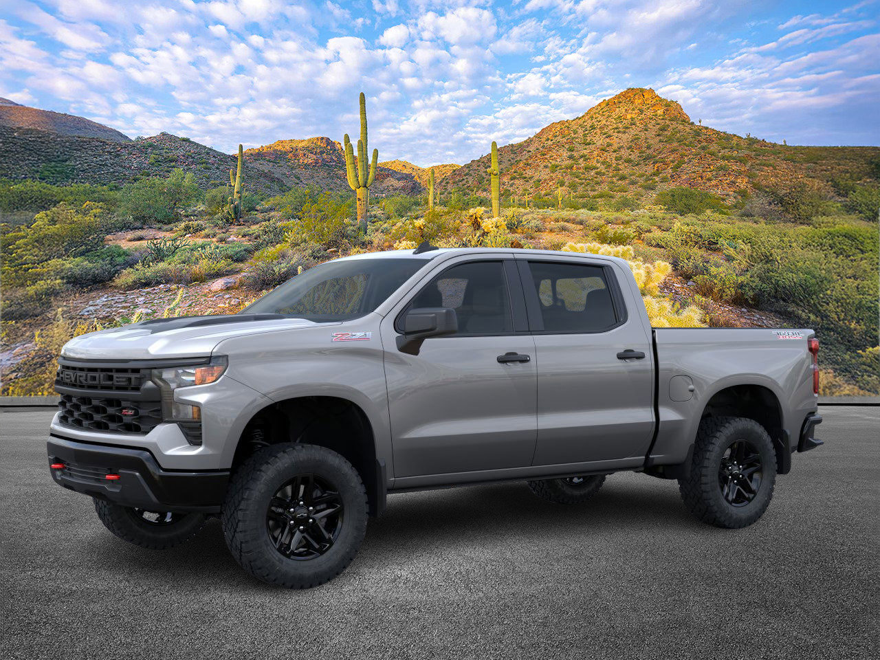 New 2026 Chevrolet Silverado 1500 Custom Trail Boss w/ LPO, Dark Essentials Package image 2