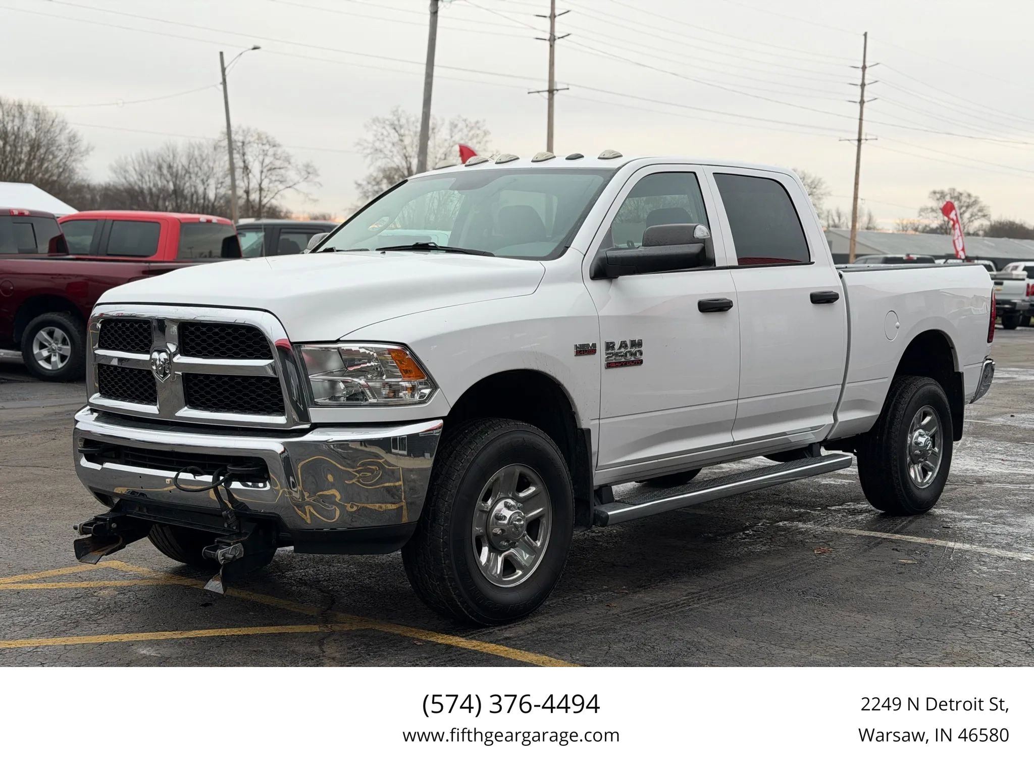 Used 2018 RAM 2500 Tradesman w/ Chrome Appearance Group