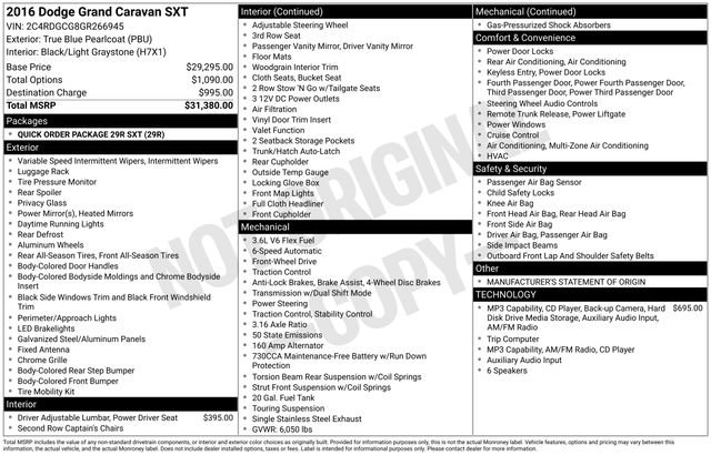 Used 2016 Dodge Grand Caravan SXT FWD image 9
